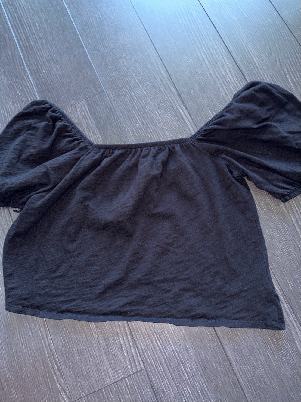 Old Navy Black Top with short Sleeves